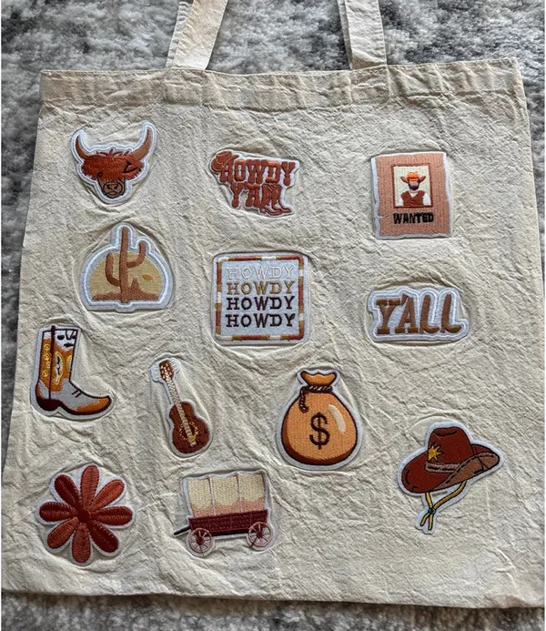 Handmade Western Tote Bag - Image 2