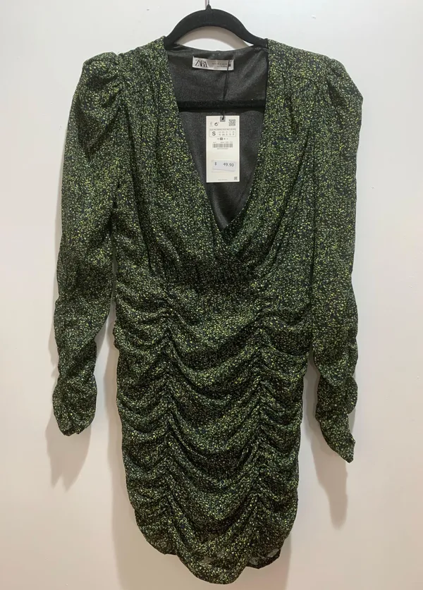 ZARA Floral Mini Dress - Image 2