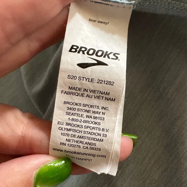 Brooks Dash‎ 1/2 Zip Lightweight Pullover Running Womens XL Performance Active - Image 7