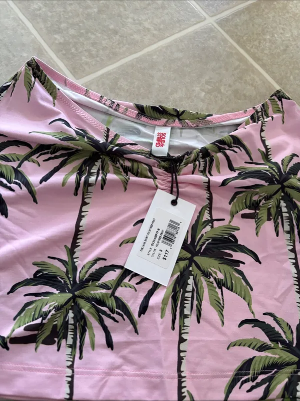 SOLID & STRIPED Palm Tree Crew X S&Amps The Lana Swim Skirt - Image 3