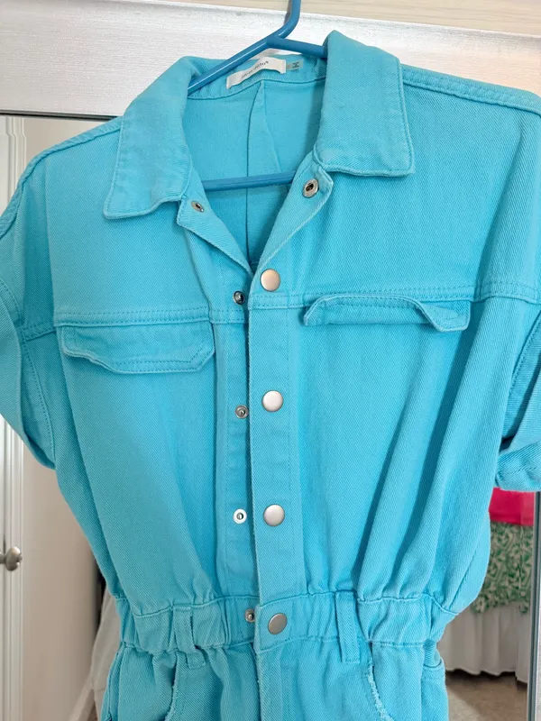 Denim romper Blue - Image 2