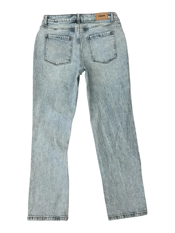 RSQ Women's Low Rise Straight lLeg Jeans - Light Blue Wash Size 29 - Image 2