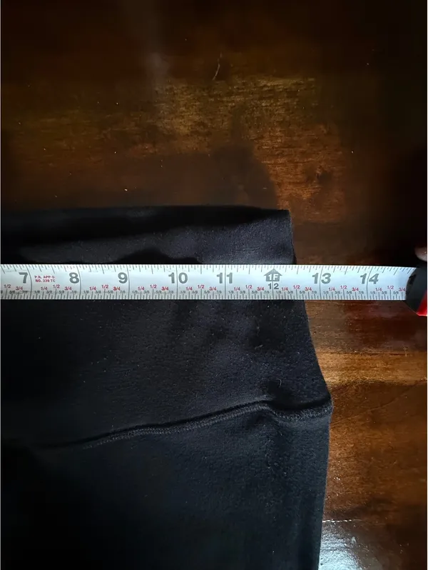 Orvis Classic Collection Black Leggings Size Large - Image 5