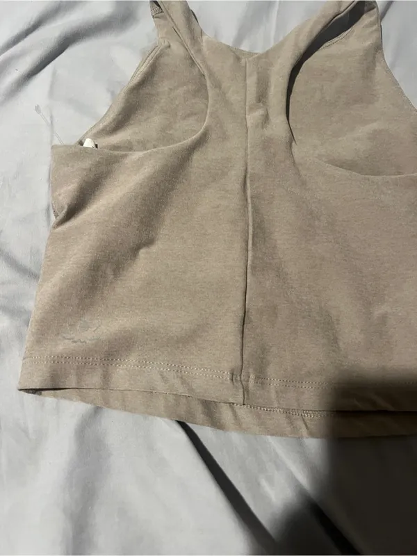 Beyond yoga spacedye Sleeveless Crop Tank Top - Beige - Image 6
