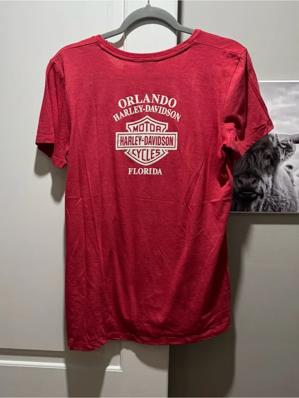 Women’s Harley Davidson shirt - Image 4