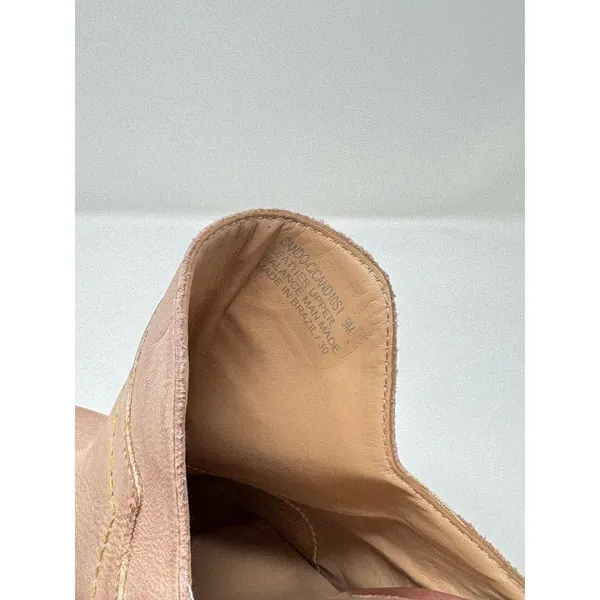 Steve Madden Cando C Heels Brown Leather Western Mules Pointed Sandals US 9 M - Image 7