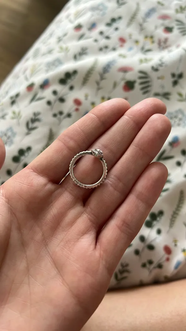 Pear-Shaped Pandora Diamond Ring - Image 3