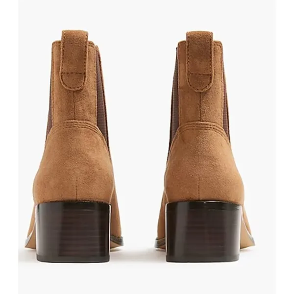 J. Crew Size 7.5 Sueded Chelsea Boots in Rich Coffee Brown - Image 2