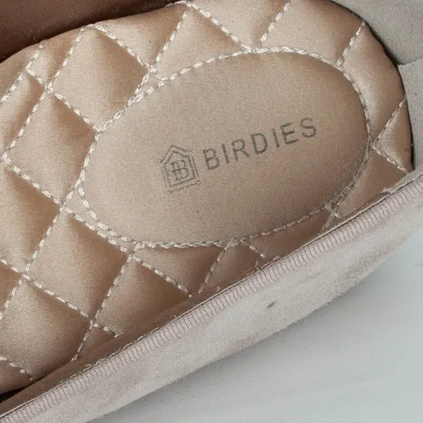 Birdies The Starling Suede Loafers Flats Beige Slip On‎ Size 9 Preppy Comfort - Image 8