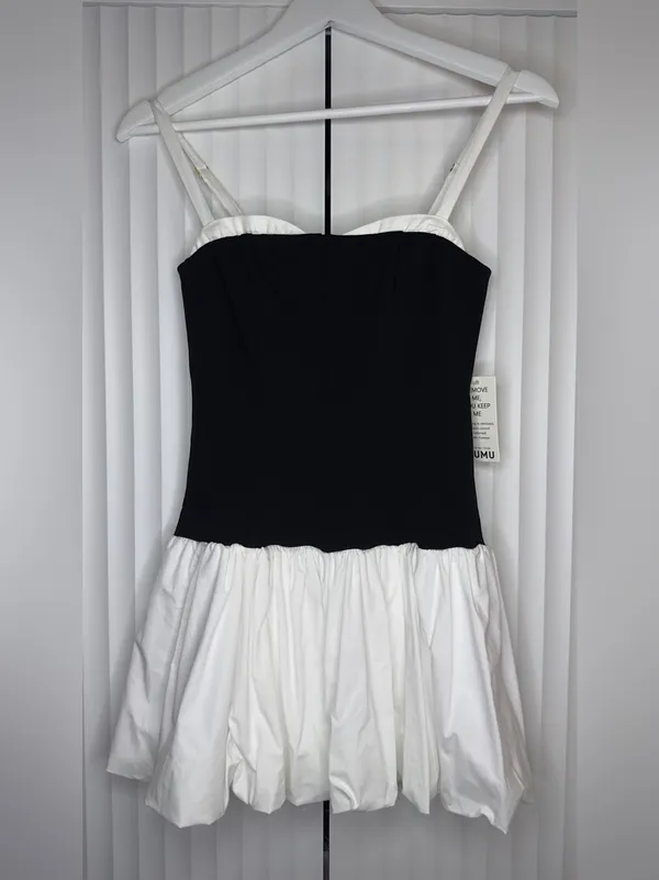 NWT Show Me Your Mumu x REVOLVE Tiffany Skort Dress Bubble Skirt Mini XSMALL - Image 4