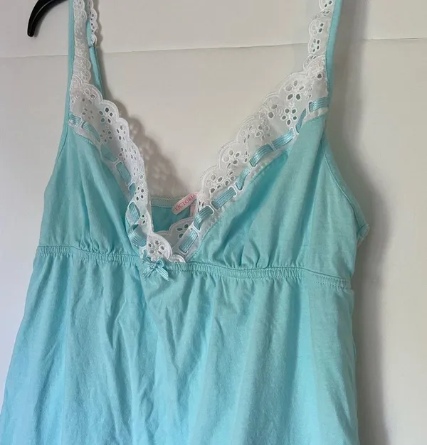 Victoria’s Secret Strappy V-neck Lingerie Chemise Dress Women’s Size Medium A11 - Image 7