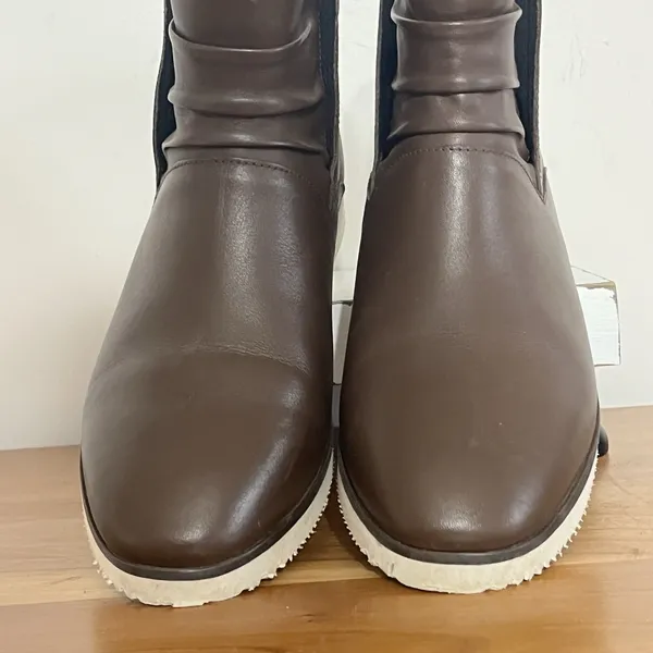 Hush Puppies Bounceplus Brown‎ Ankle Boots Waterproof Brown Size 7 - Image 5