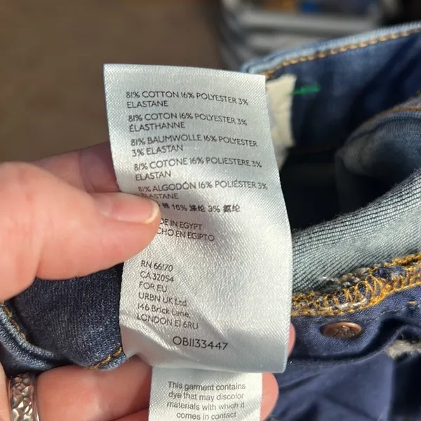 Free People We the Free Krissy Skinny Jeans Size 25 - Image 10