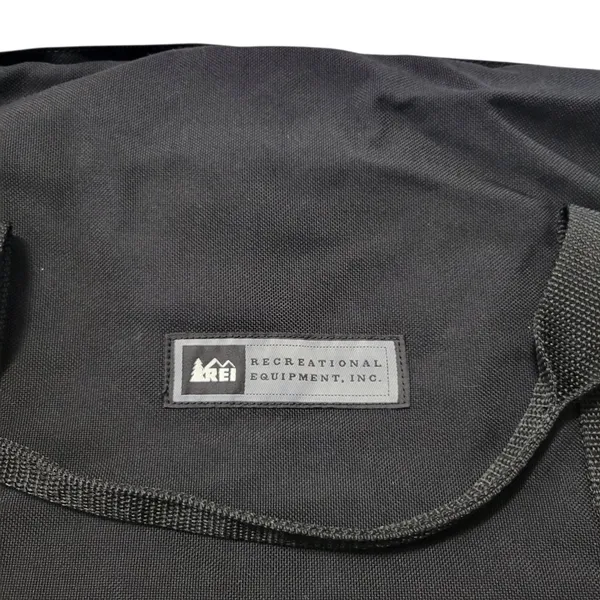 REI Co-op Cordura Duffle Bag REI Co-op Canvas Heavy Duty Travel Crossbody Black Bag - Image 4