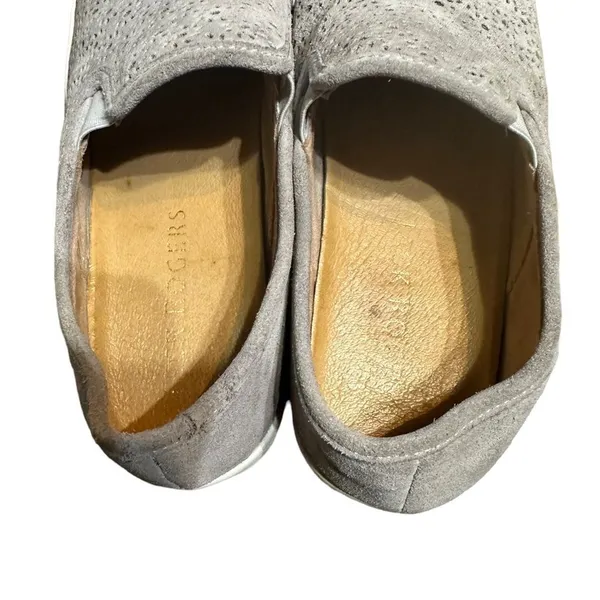 Jack Rogers Ronnie Laser‎ Cut Silver Slip On Sneaker Size 8 - Image 9