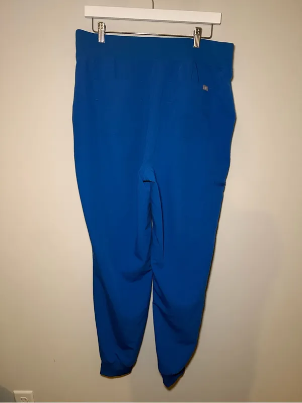 FIGS Blue Slim Jogger Scrub Pants Tall Women’s XL - Image 5