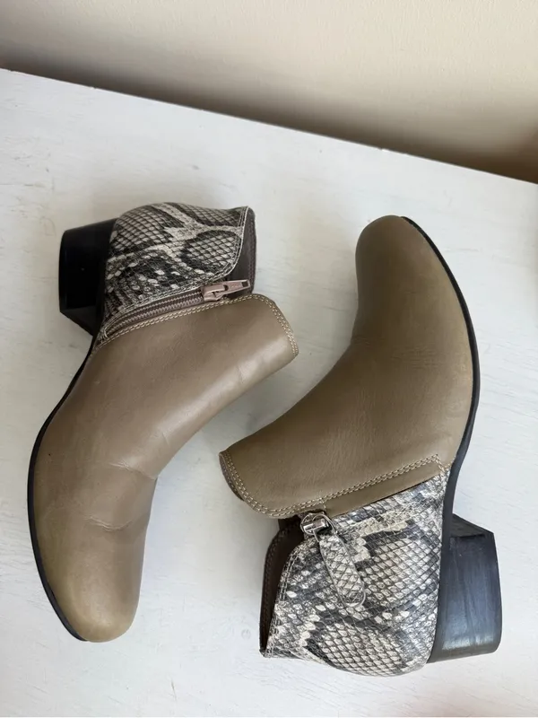 ABEO Lanora Metatarsal Low Heel Bootie Sz 8 - Image 10