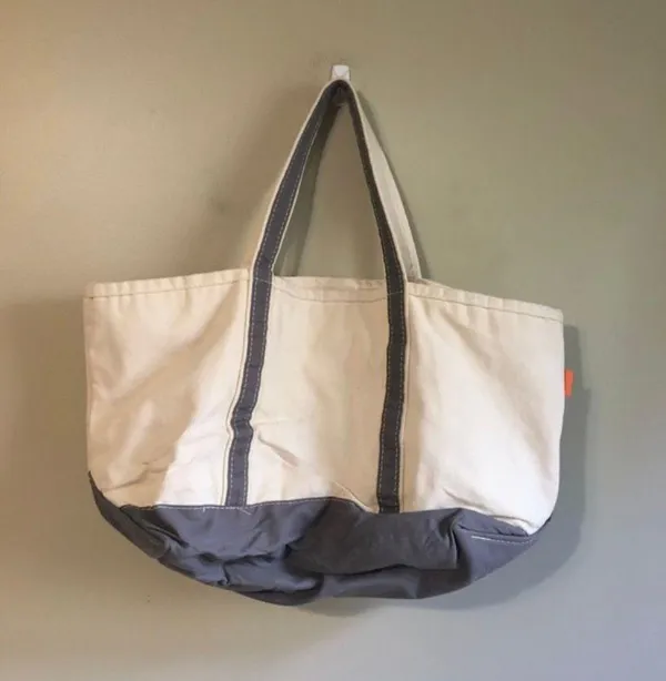 Large Beige Tote Tan - Image 2