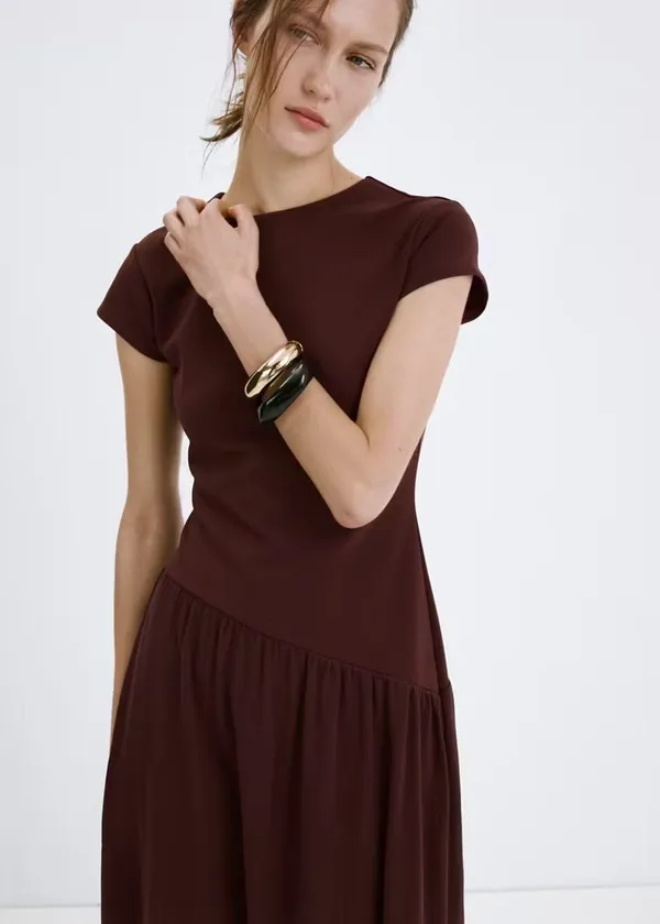 Mango Asymmetrical Dress - Image 4