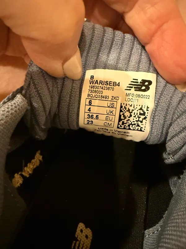 New New Balance Fresh Foam Gray Athletic Sneakers - Image 10