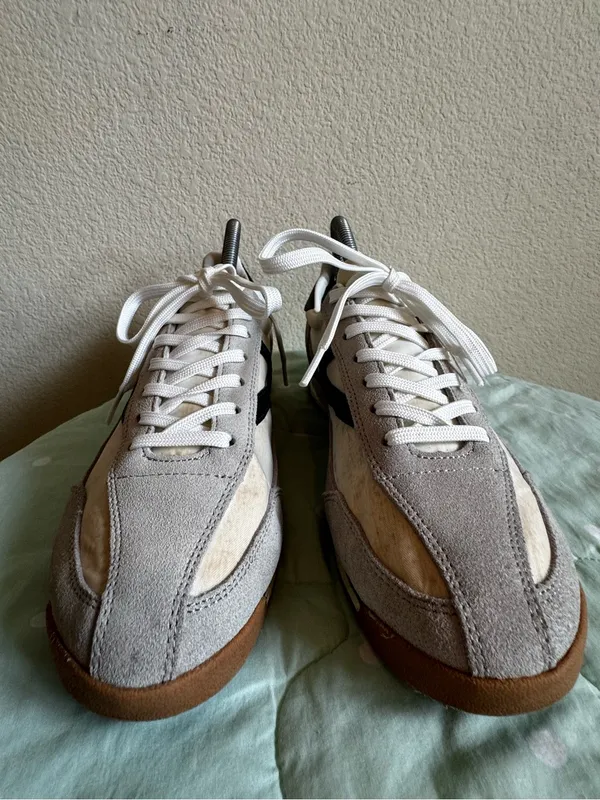 Tretorn White, gray and green Sneakers Womens 9.5 - Image 12
