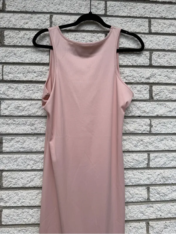 SHEIN Blush Pink Sleeveless Midi Dress - Image 5