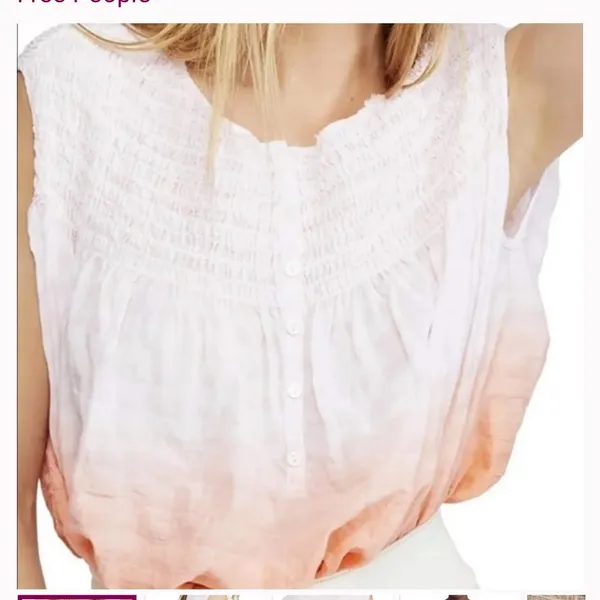 Free People M‎ Ombré Top We The Free Little bit of something - Image 3