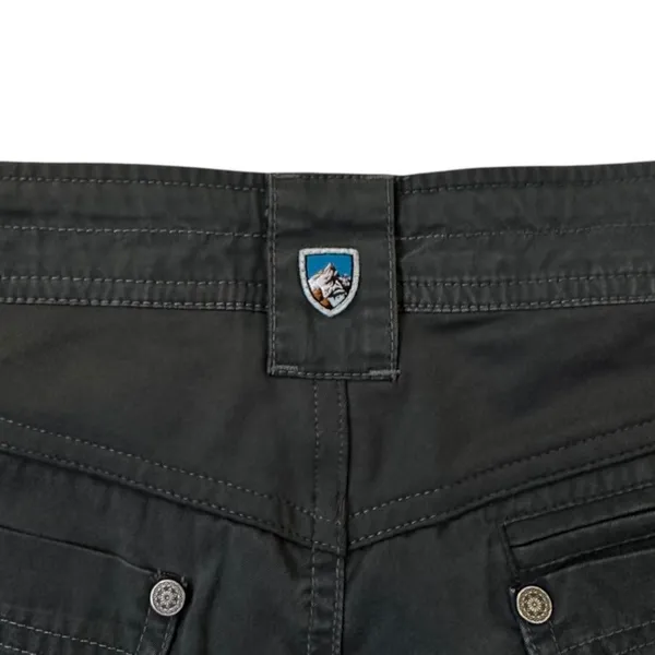 Kuhl Women Sz 8 Reg Charcoal Grey Vintage Patina Dye Outdoor Hiking Pants | 0123 - Image 8