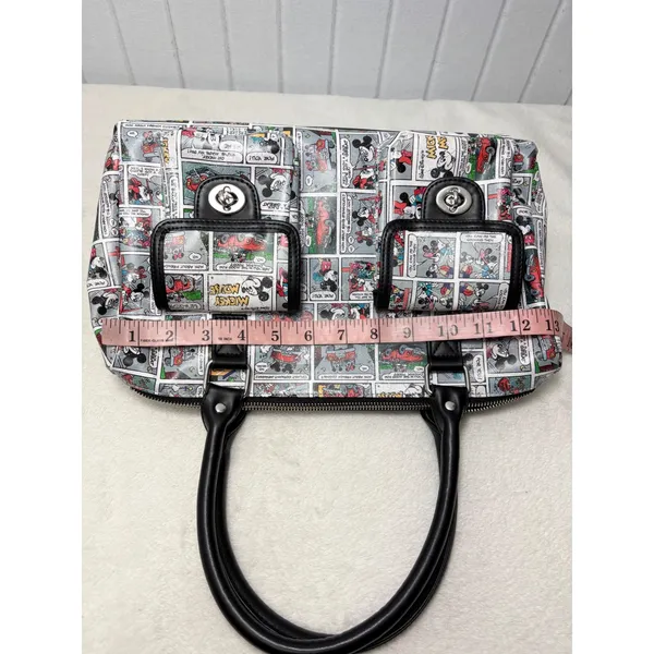 Disney World 100th Anniversary Mickey Mouse Handbag Purse‎ - Image 11