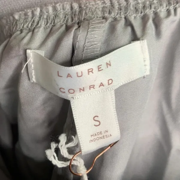 Lauren Conrad Dress Up Shop Flint Gray Ruffle Tulle skirt New w Tag W-381 Sz S - Image 4