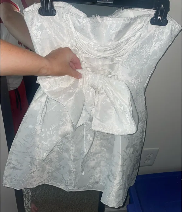 SheIn white mini dress - Image 3