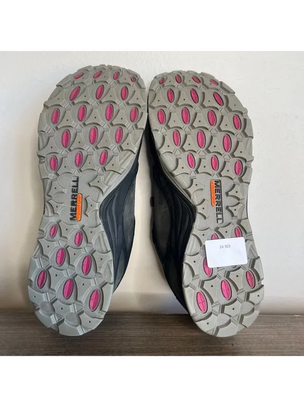Merrell Verterra Black / Pink Women's Hiking Shoe Size 8.5 #750 - Image 7
