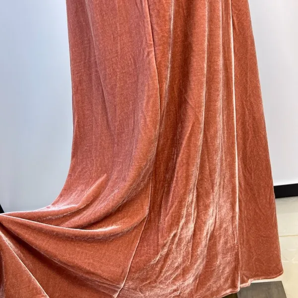 NWT Reformation Brecken Velvet Knit Midi Dress Dusty Pink Size M - Image 9