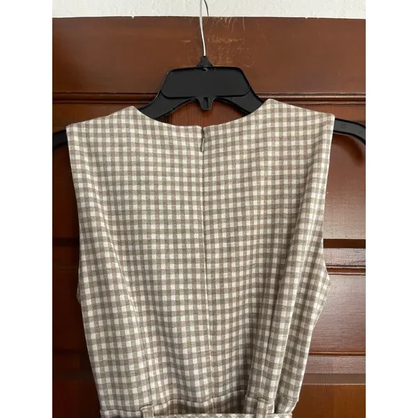 Calvin Klein houndstooth checkered sleeveless dress size 4. - Image 5