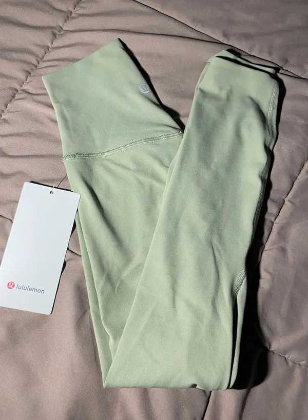 Lululemon Align Leggings 25” High Rise Rosemary Green - Image 4
