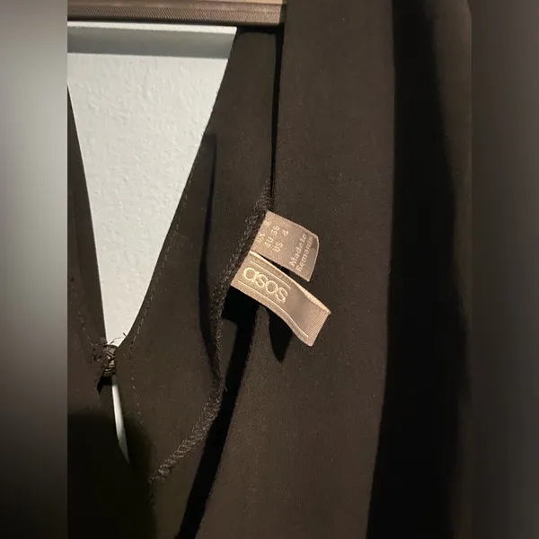 ASOS Black Long Sleeve Dress - Image 2