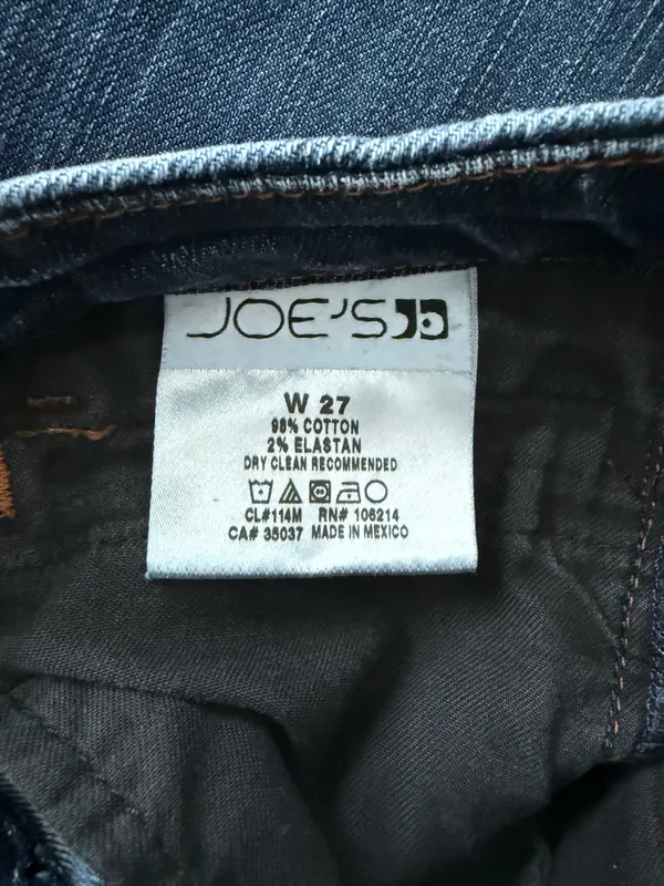 Joe's Jeans Wide-Leg Flare Bootcut Low-Rise Jeans Women’s 27 - Image 5