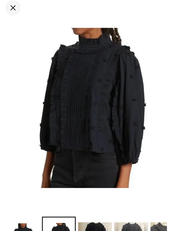 Farm Rio 3D Flower Blouse - Image 3