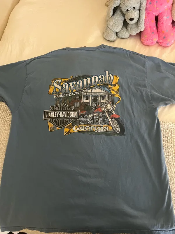 Vintage Harley-Davidson Tee Graphic - Image 2