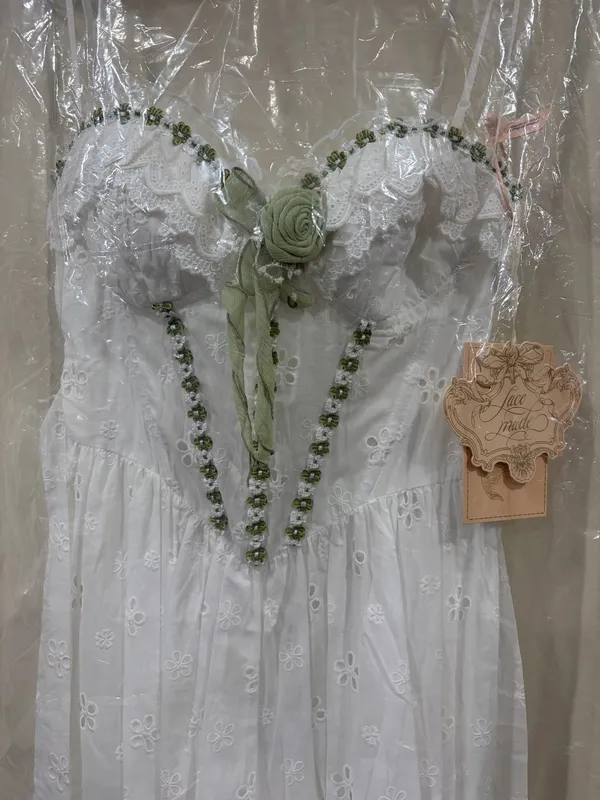 NEW LaceMade Mint in Season Corset Dress Size M - Image 8
