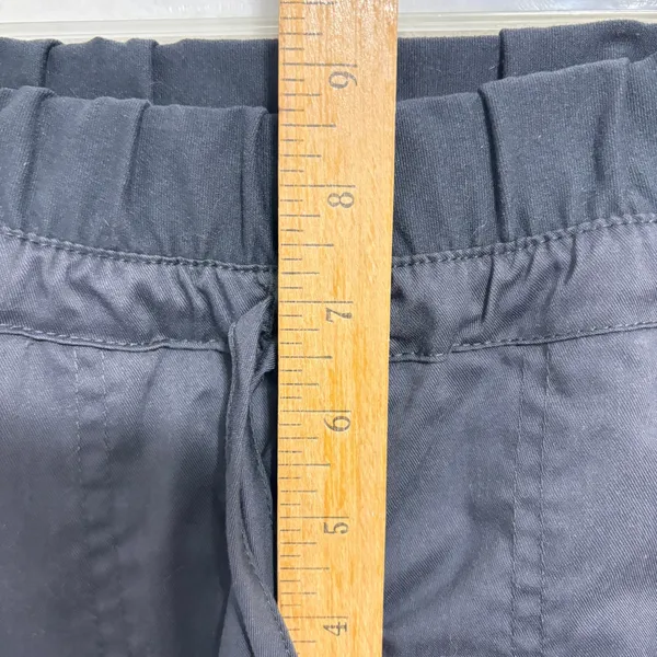 Cherokee Workwear Scrub Pants Women XS Petite Pewter Grey Cargo WW105P Nursing - Image 4