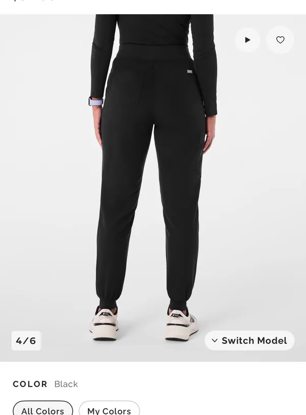 FIGS Zamora Jogger Pants High-Waisted - Image 2
