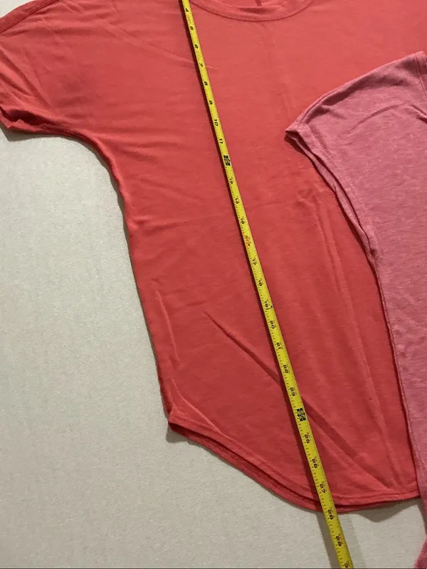 The North Face Women's Short Sleeve Scoop Neck Tee Duo - Coral & Dusty Rose - Image 4
