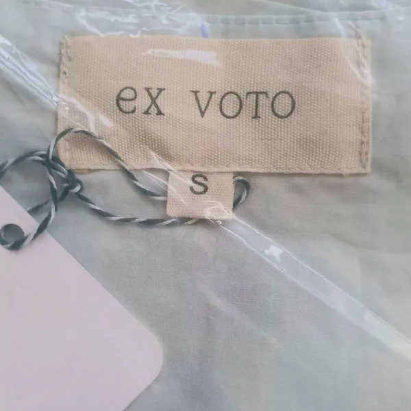 Ex Voto Embroidered Maxi Dress SMALL Hayes in Whispering Blue NEW NWT - Image 4