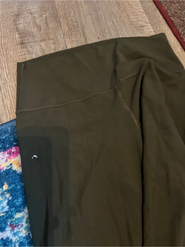 Lululemon align High-Rise Olive Green Active Leggings for Women - Image 6