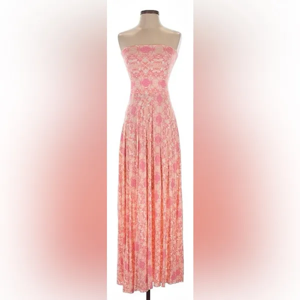 Victoria’s Secret Pink Floral Convertible Maxi Dress or Skirt Size XL - Image 3