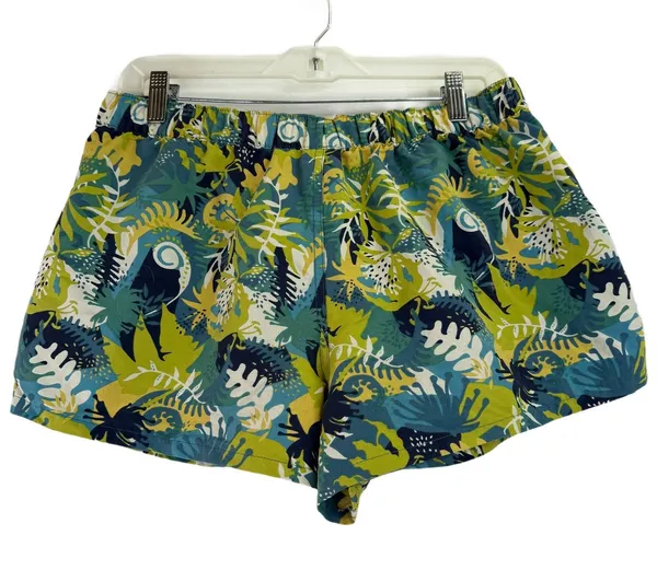 Patagonia Barely Baggies Tropical Women's Shorts Size Large - Image 3