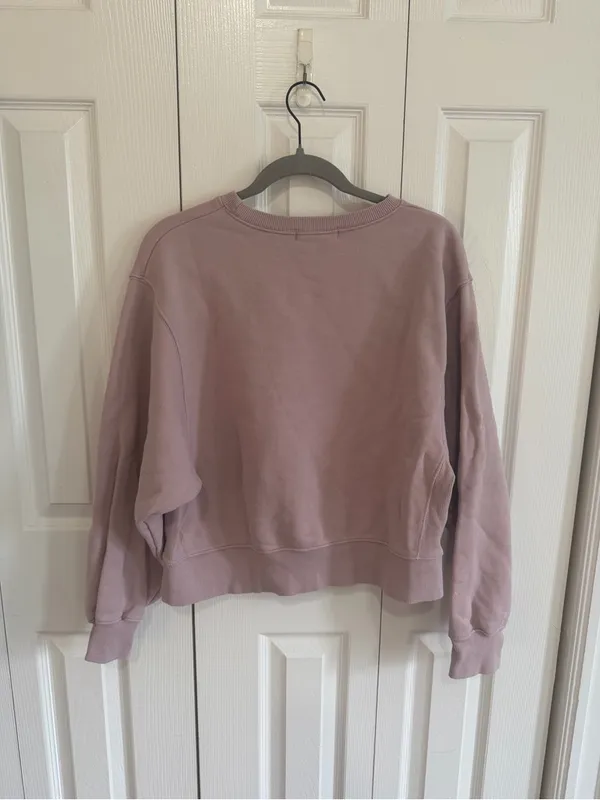 Frankie Shop Sweatshirt Dusty Pink Size Small - Image 4