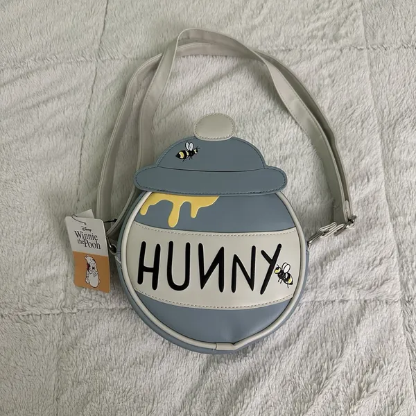 Disney Winnie‎ the Pooh Hunny Pot Crossbody Bag Purse Brand New - Image 3