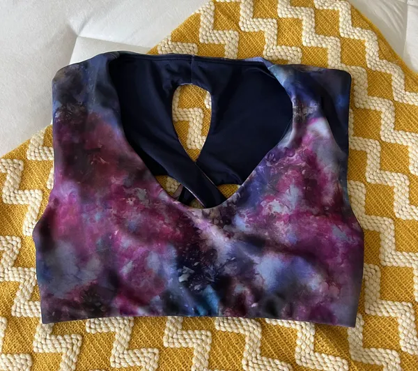 Athleta Galaxy Print Sports Bra - Image 6